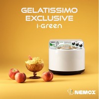 photo gelatissimo exclusive i-green - white - up to 1kg of ice cream in 15-20 minutes 7